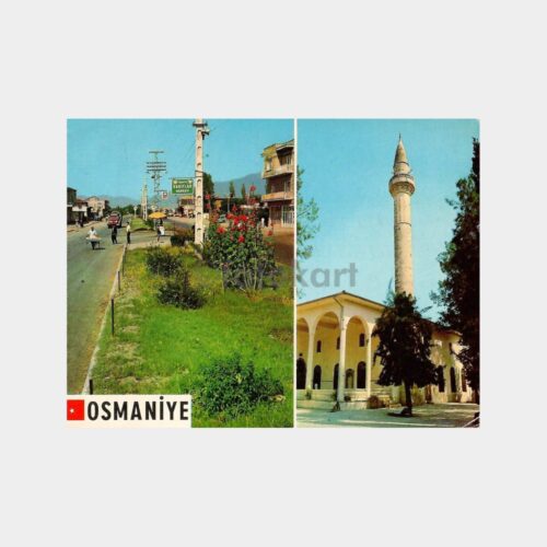 Osmaniye 2 Ayrı Görünüş Kartpostal