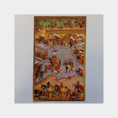 Osmanlı Minyatürü Baskı Poster-Resim