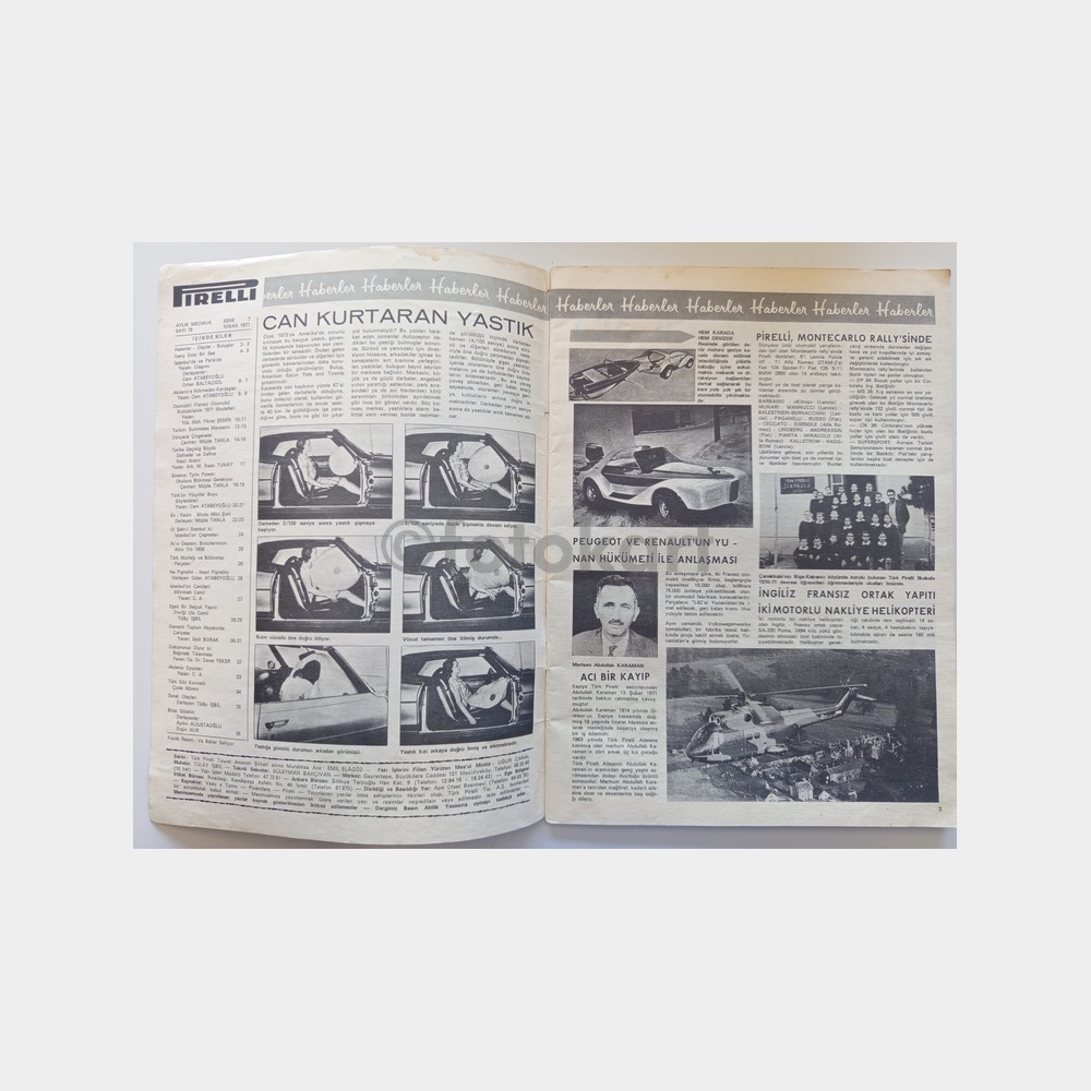 Pirelli Dergisi, 1971 Nisan Sayı 79 - Görsel 2