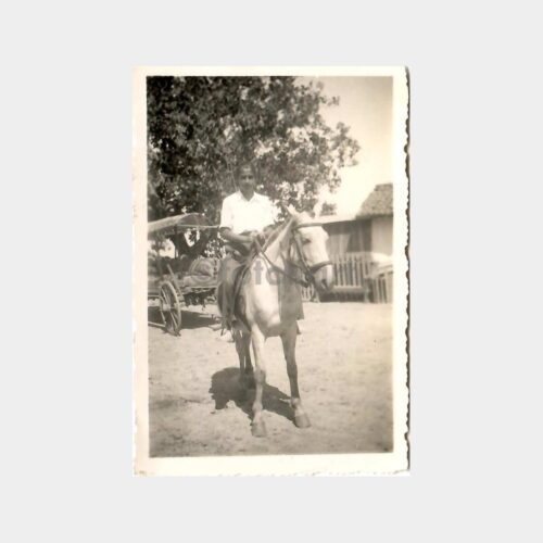 1937 Polonezköy Atlı Çocuk Fotoğraf