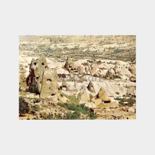 PTT 1984 Baskı Kartpostal-Göreme Vadisi