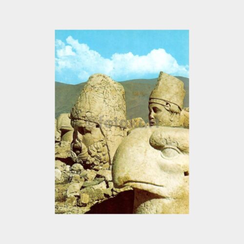 PTT Baskılı Kartpostal-Adıyaman Nemrut Dağı
