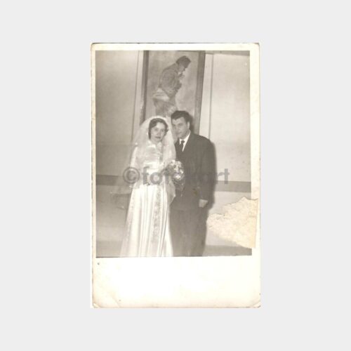 1958 Rekor Foto - Yeni Evli Çift Fotoğraf