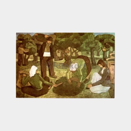 Ressam Remzi Töremen Tablo Tebrik Kartı