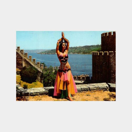1981 Rumelihisarı Dansöz Prenses Banu Kartpostal