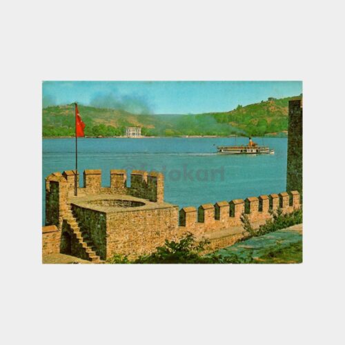 Rumelihisarı ve Küçüksu Görünüş Vapur Kartpostal