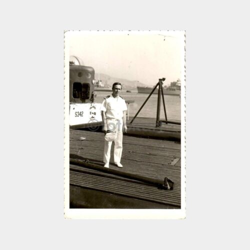 S 342 Savaş Gemisinde Subay Fotoğrafı