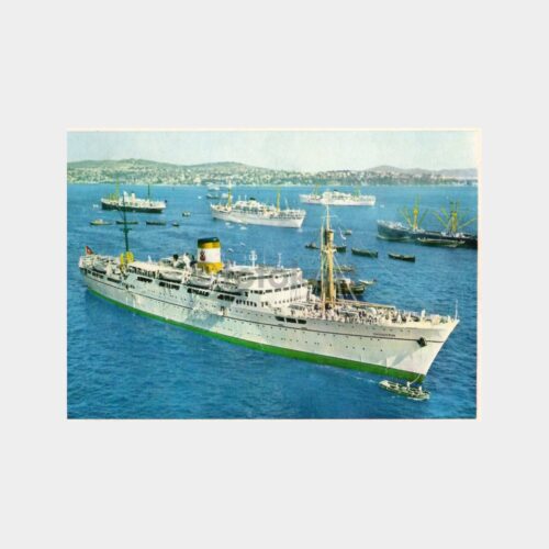 S/S İskenderun Gemisi Kartpostal