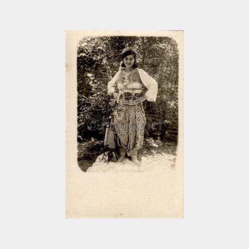 1929 Samsun Folklorik Kadın Fotoğraf