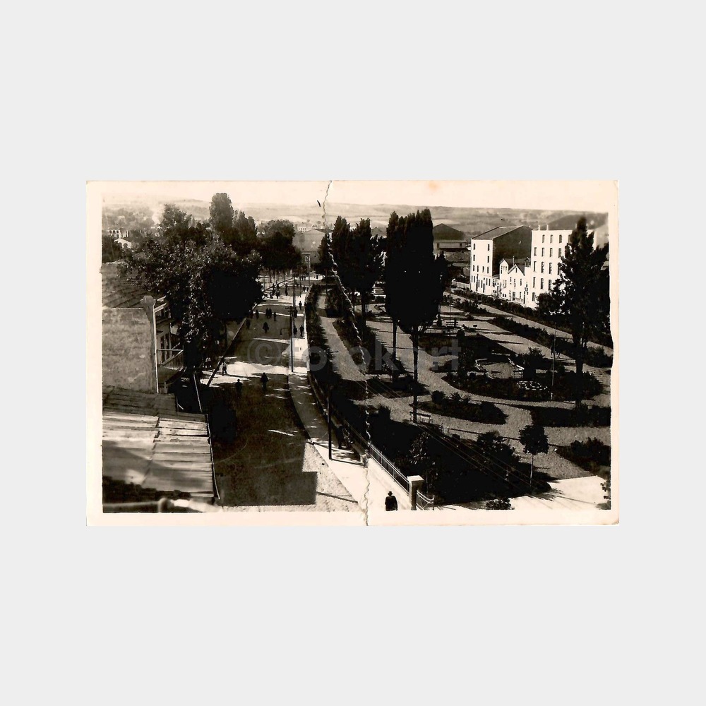 1936 Samsun Parktan Görünüm Kartpostal