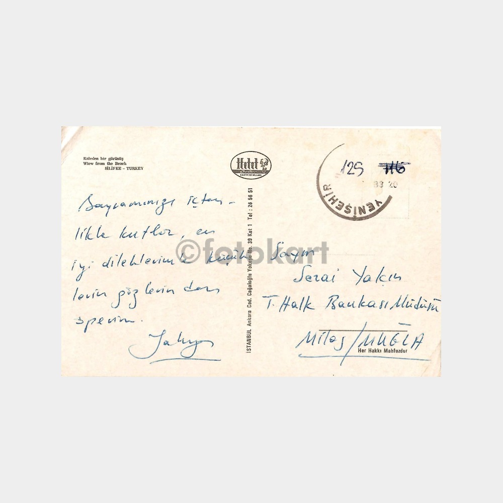 Silifke Kale Kartpostal - Görsel 2