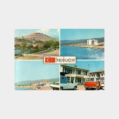 Silifke Kalesi ve Taşucu 3 Görünüm Kartpostal