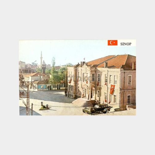 Sinop Hükümet Binası ve Cami Kartpostal