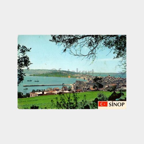 Sinop Limandan Görünüş Kartpostal