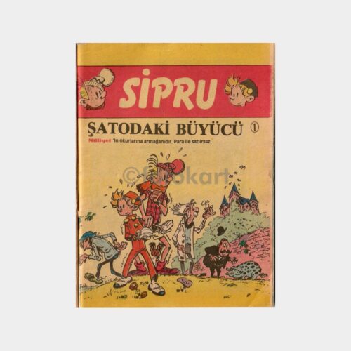 Sipru - Şatodaki Büyücü Çizgi Roman