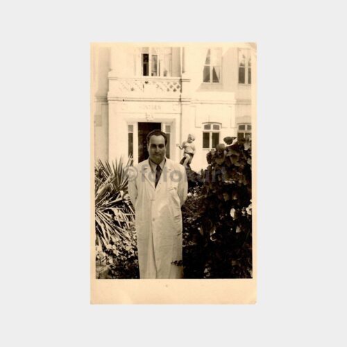1953 Şişli Hastanesi Doktor Fotoğraf