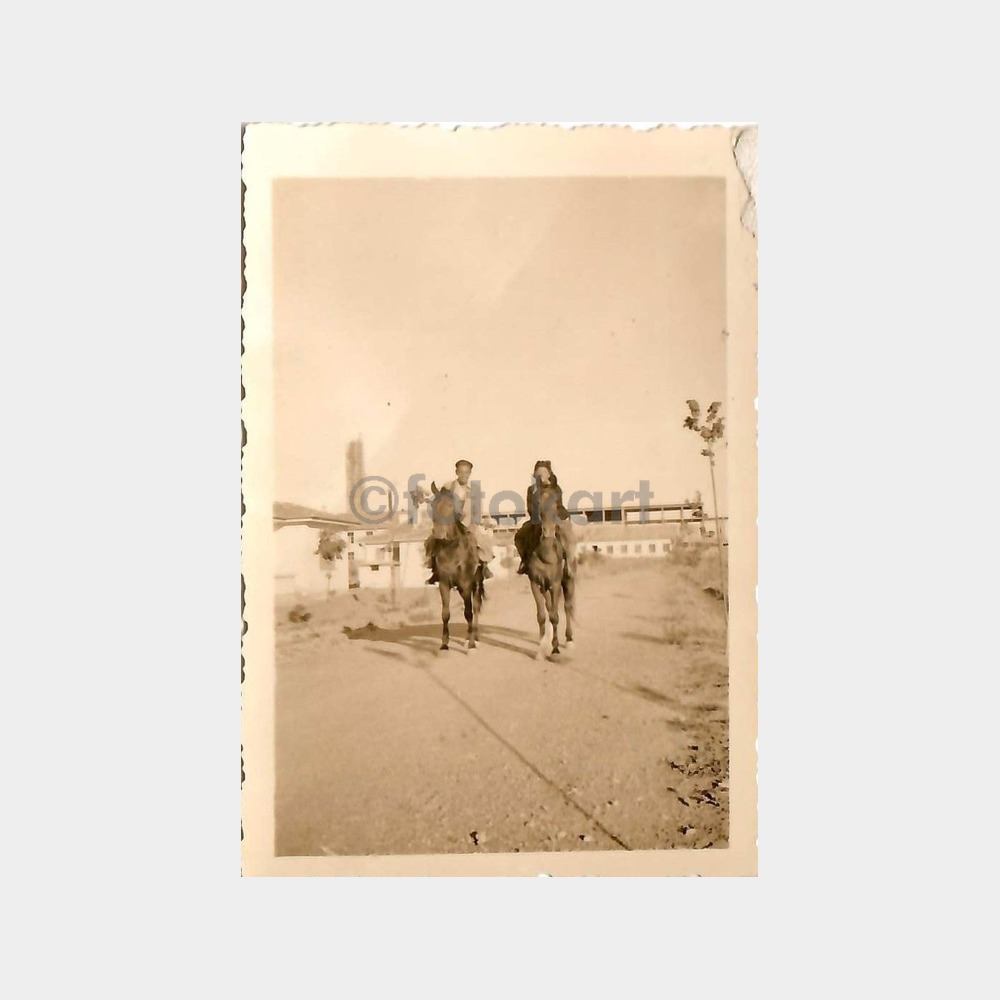 1941 Sivas Atlı Çift Fotoğraf
