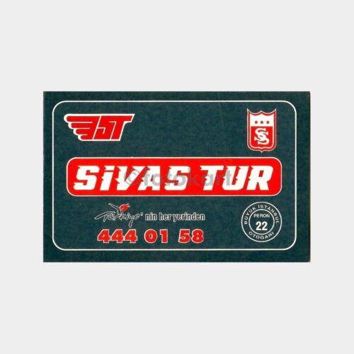 Sivas Tur Otobüs Bileti