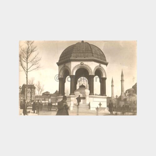 Sultanahmet Alman Çeşmesi Görünüş Kartpostal