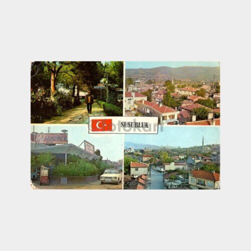 1976 Susurluk 4 Görünüş Kartpostal