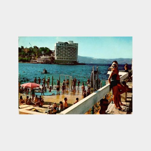 Tarabya Plajı Kartpostal