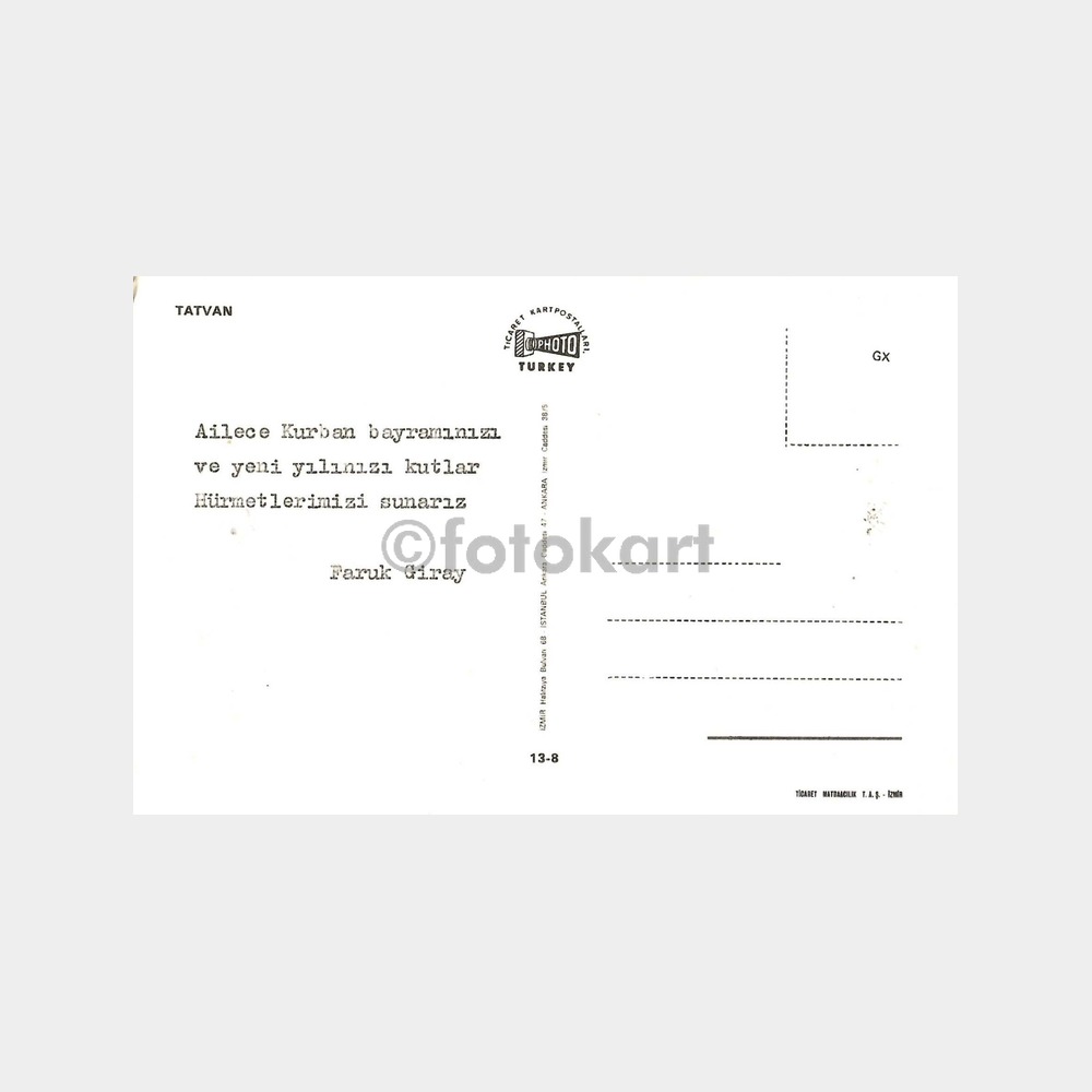 Tatvan Liman Kartpostal - Görsel 2