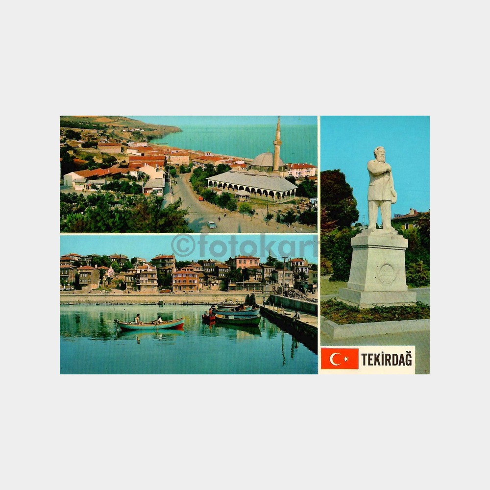Tekirdağ 3 Görünüş Kartpostal