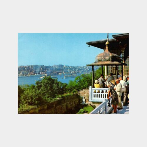 Topkapı Sarayı'ndan İstanbul Boğazı Kartpostal