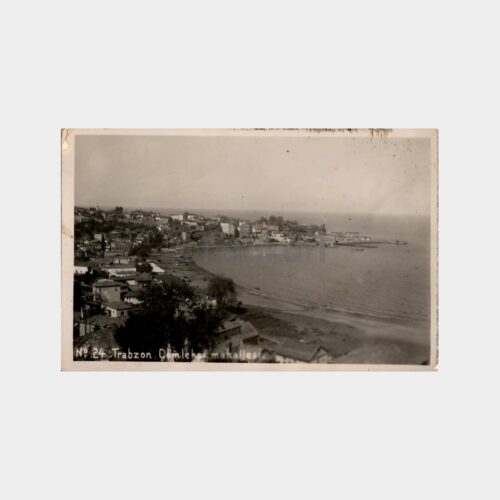 1942 Trabzon Çömlekçi Mahallesi Fotokart