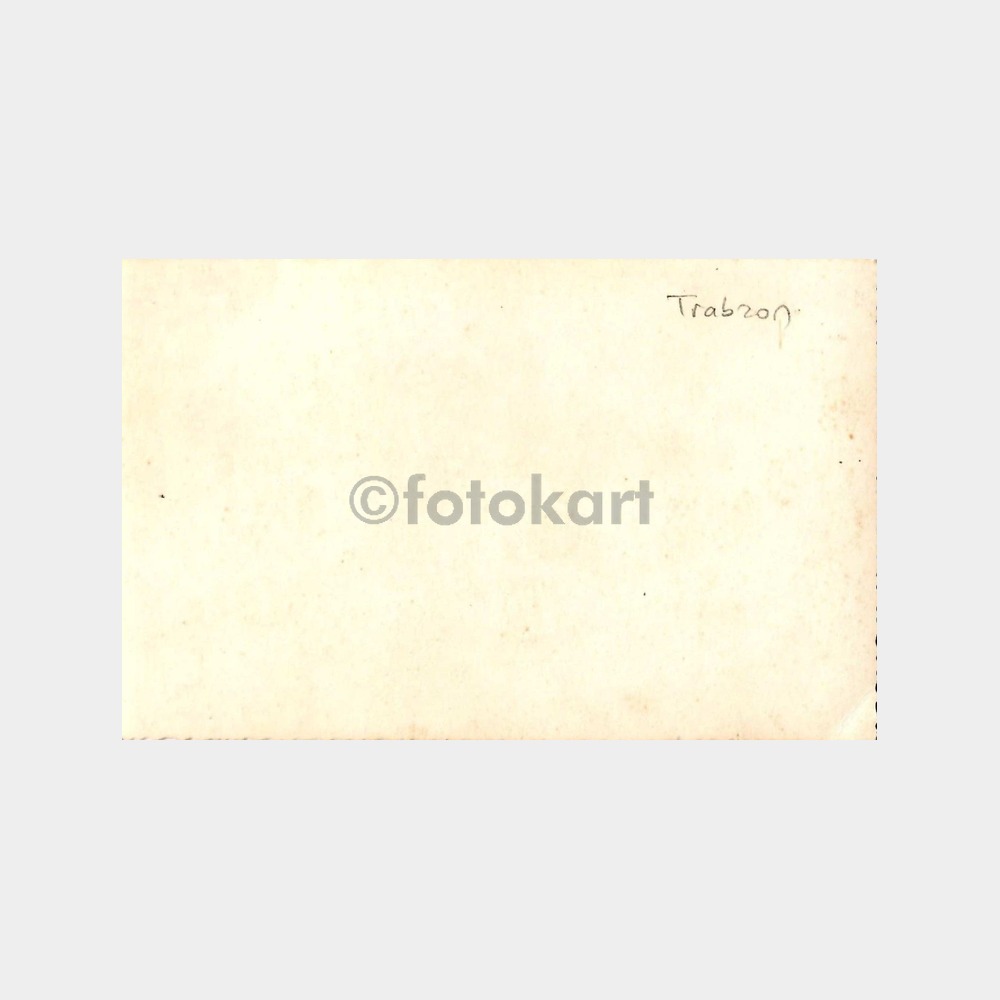 1954 Trabzon Genel Görünüş Fotokart - Görsel 2