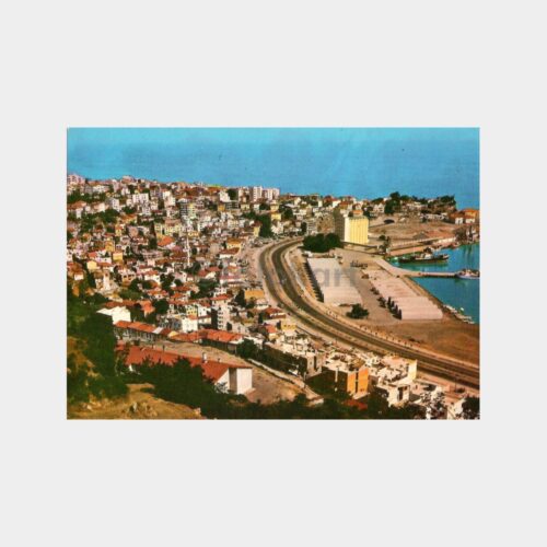 Trabzon Limanı Genel Görünüş Kartpostal