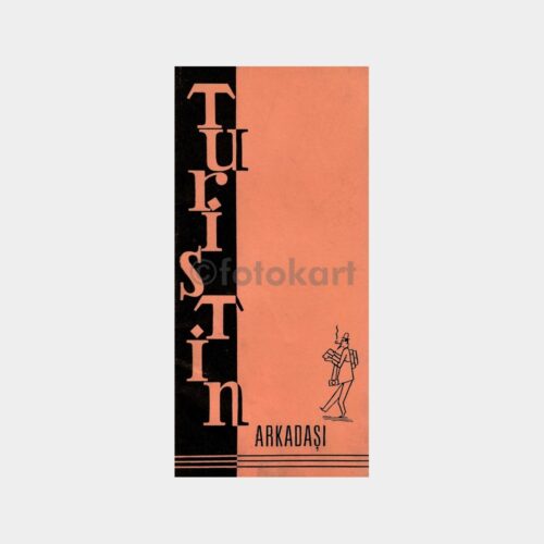 1964 Turistin Arkadaşı - Turist Rehberi Broşür