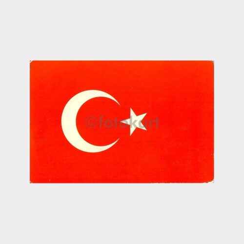 Türk Bayrağı Kartpostal