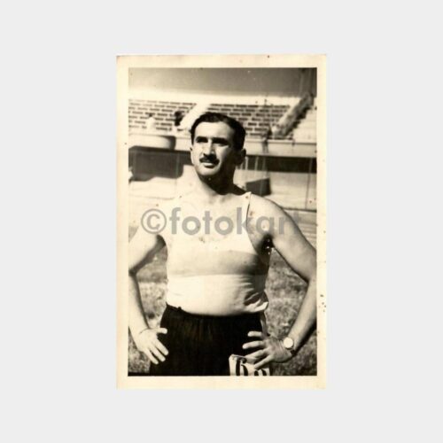 1943 Atletizm Bahar Müsabakaları Atlet Fotoğraf