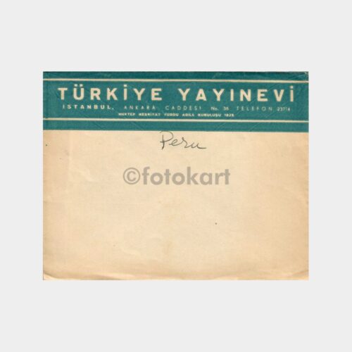 Türkiye Yayınevi Başlıklı Mektup Zarfı