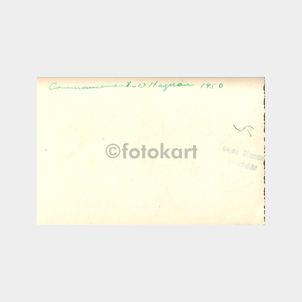 1950 Üsküdar Amerikan Kız Koleji Mezuniyet 3 Adet Fotoğraf - Görsel 6