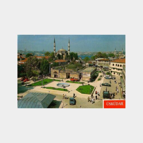 Üsküdar Belediye Meydanı Kartpostal