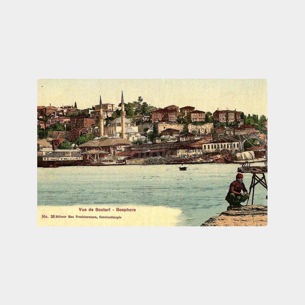 1903 Üsküdar -Max Fruchtermann- Reprodüksiyon Kartpostal