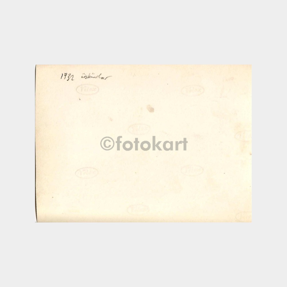 1932 Üsküdar Yöneticileri 2 Adet Fotoğraf - Görsel 4
