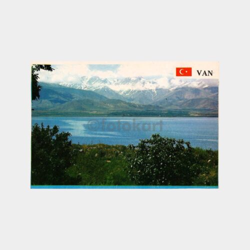 Van Gölü ve Karlı Dağlar Kartpostal