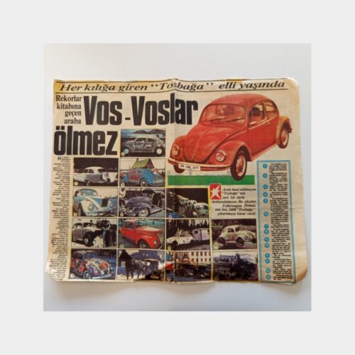 Volkswagen Konulu Gazete Döküman