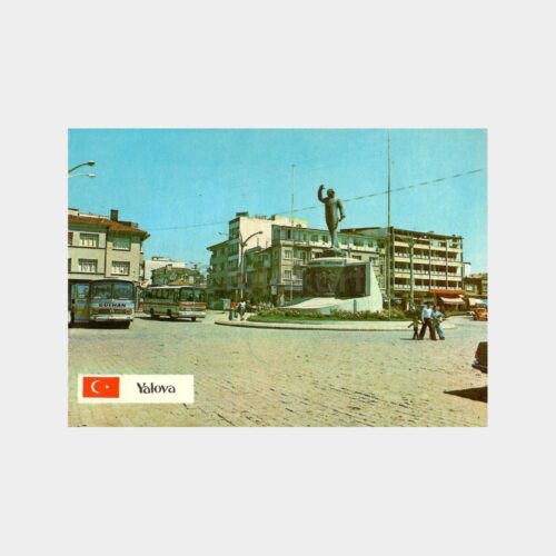 Yalova Atatürk Meydanı Kartpostal