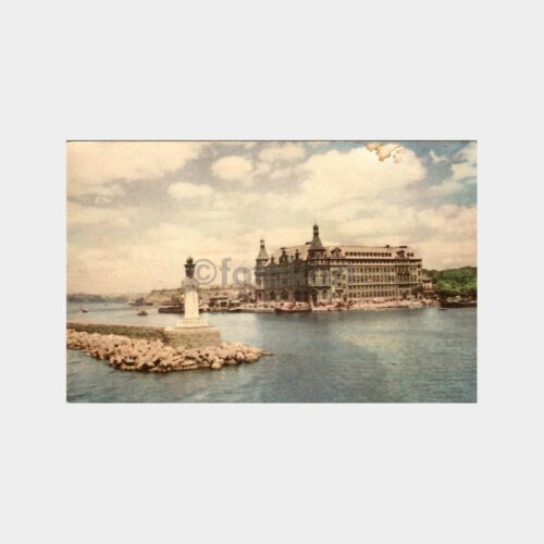 1958 Yapı Kredi Haydarpaşa Garı İkramiye Kartı