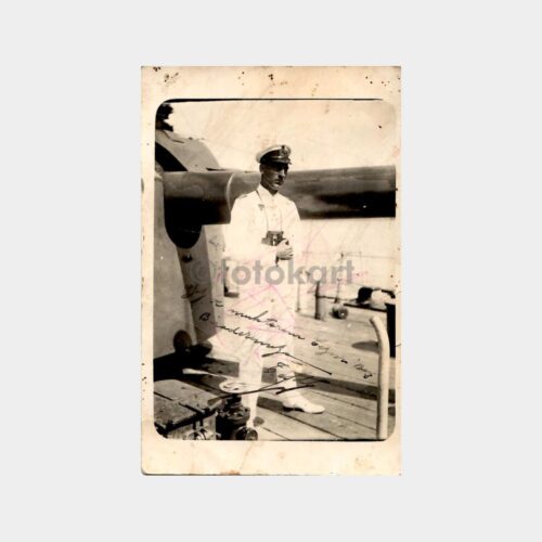 Yavuz Savaş Gemisi Subayı Konulu Fotoğraf