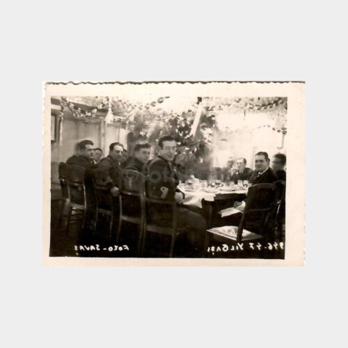1946 Yavuz Savaş Gemisinde Yılbaşı Fotoğraf
