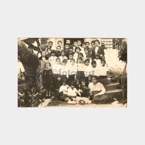 1932 Yılı Okul Hatırası Grup Fotoğraf