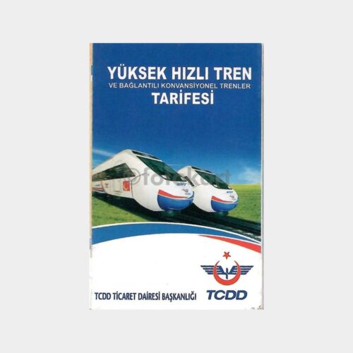 2009 Yüksek Hızlı Tren Tarifesi