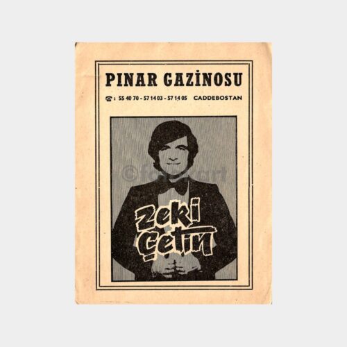 Zeki Çetin - Pınar Gazinosu Fotoğraf Kabı