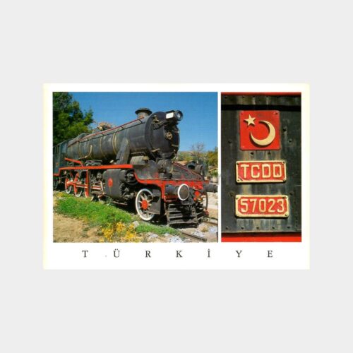 57023 Nolu Lokomotif Konulu Kartpostal