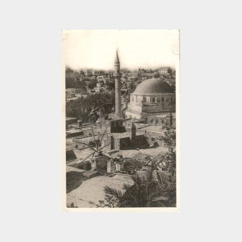 Anadolu Bir Cami Çevresi Görünüş Fotoğraf